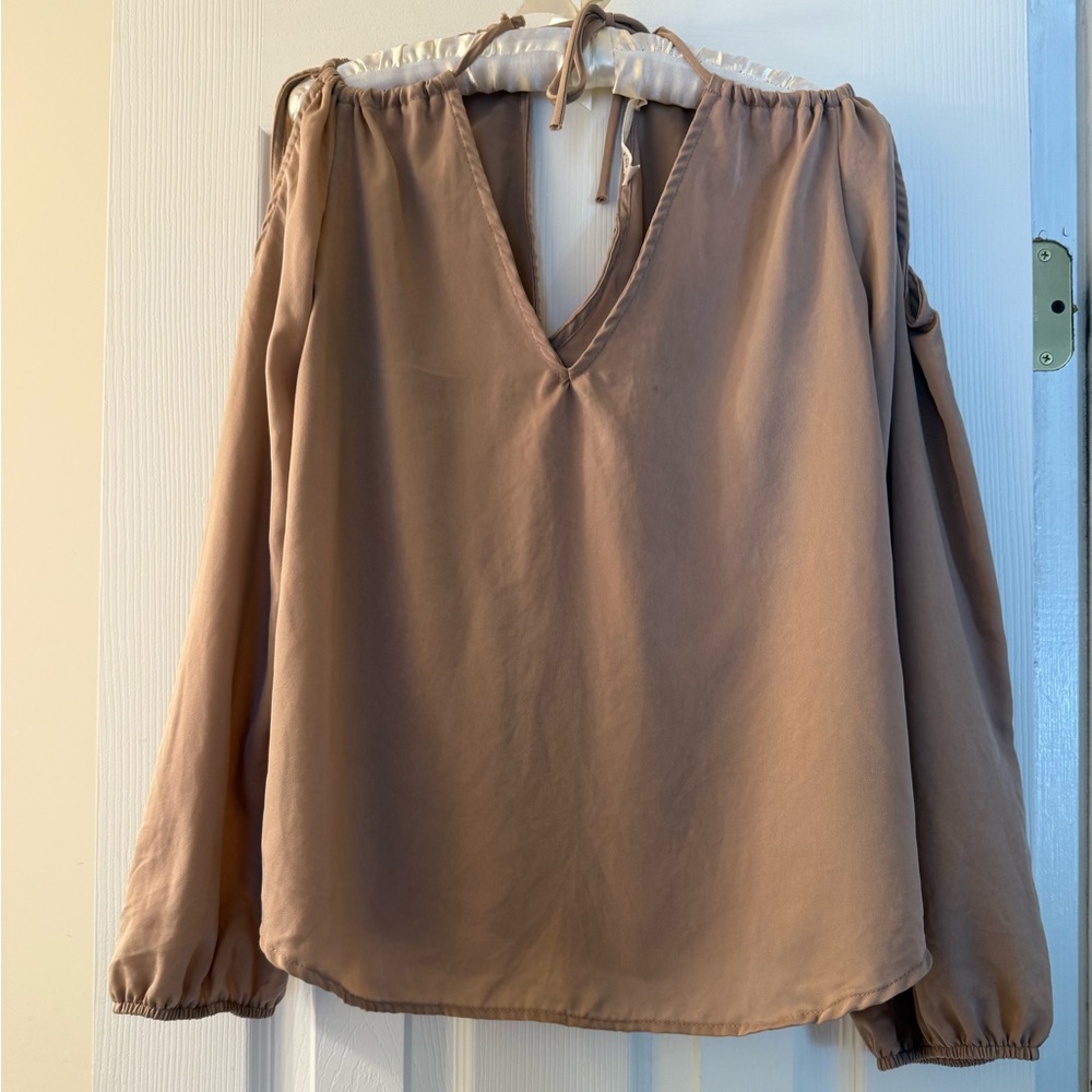 Toasted Almond colored Blouse